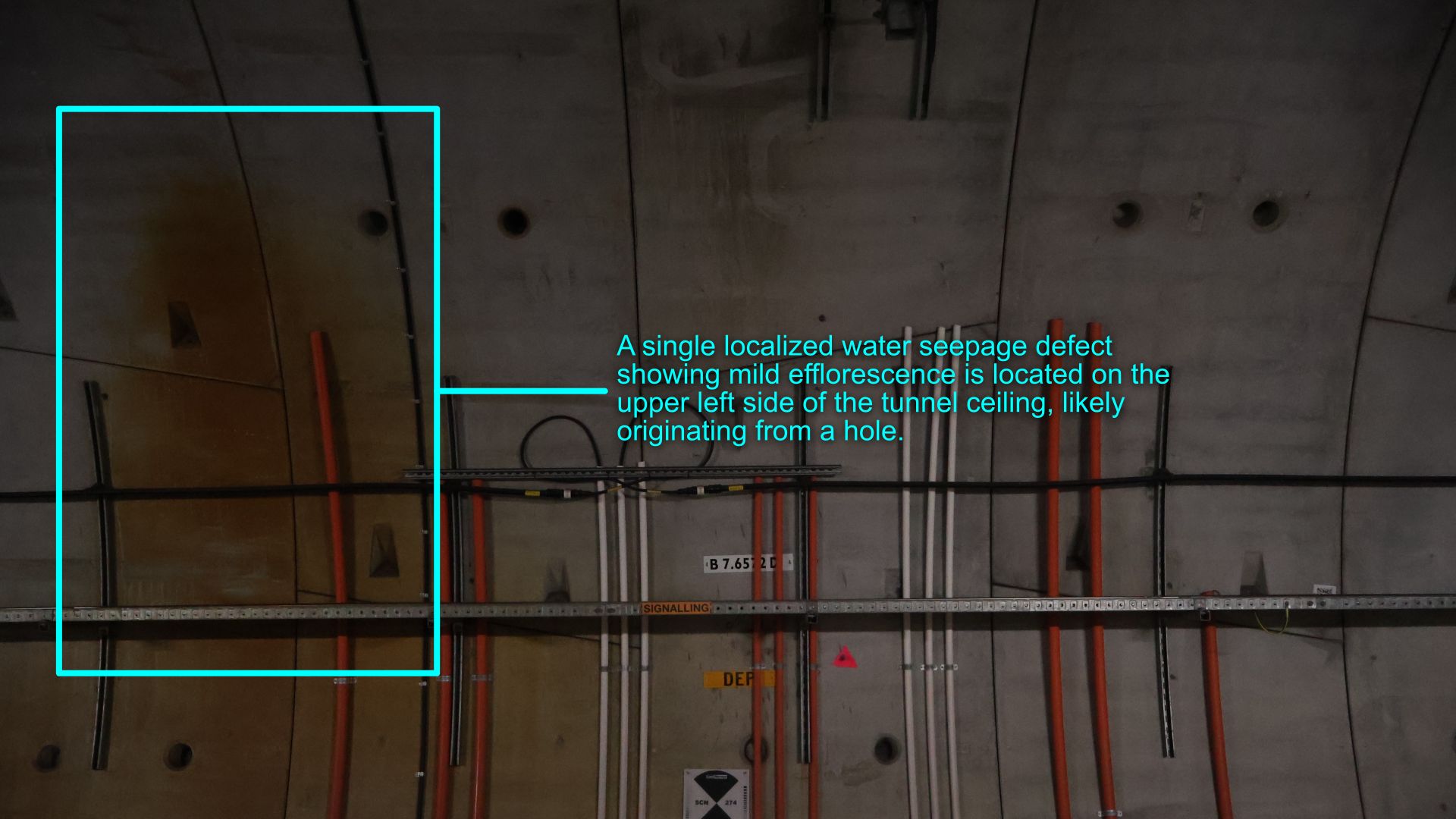 Automated tunnel visual inspection