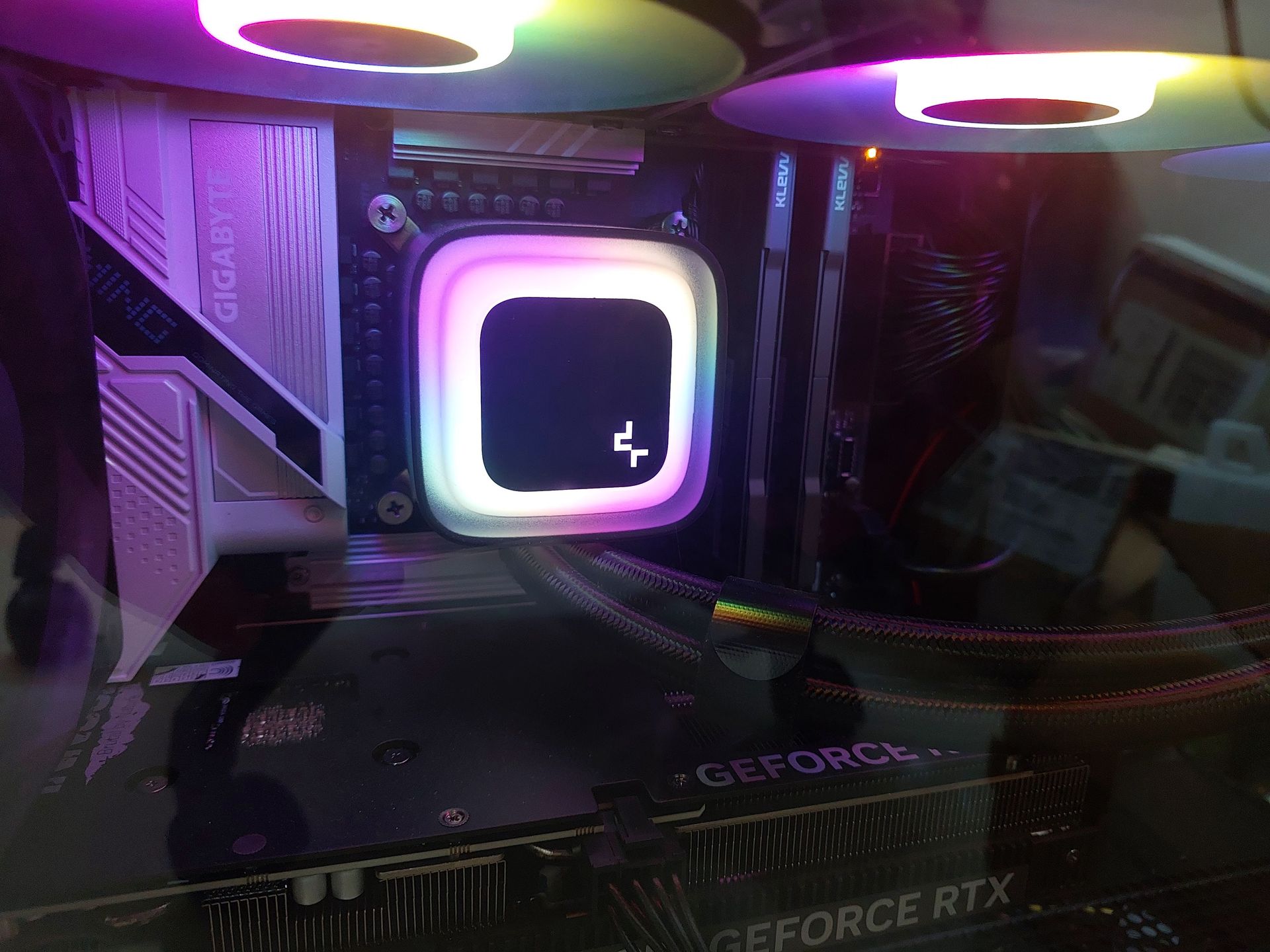 CPU, RAM, GPU, and SSD in the on-premise server